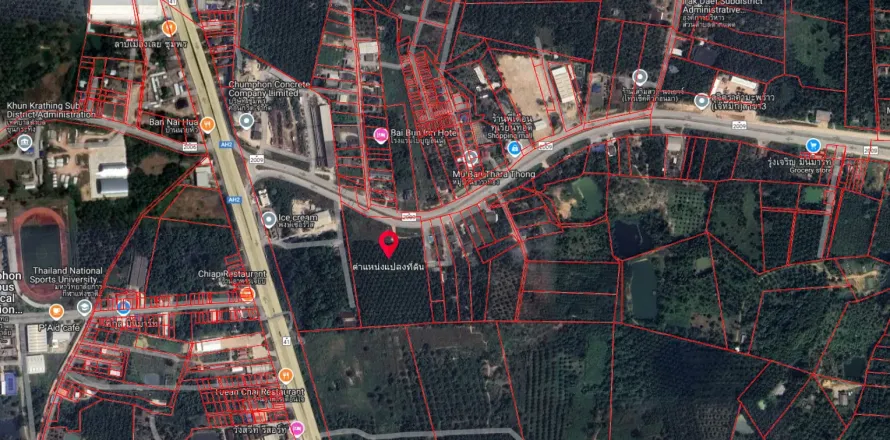 Terrain à Chumphon, Thaïlande 24000 m2 № 157133