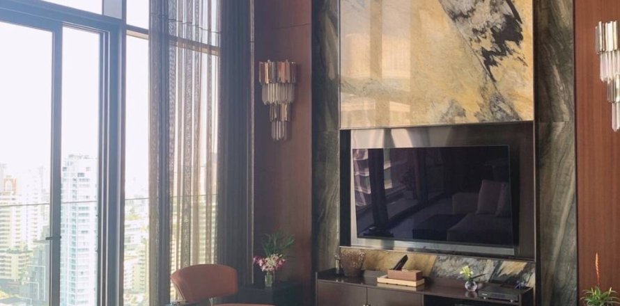 Пентхаус в Бангкоке, Таиланд с 3 спальнями  № 153953