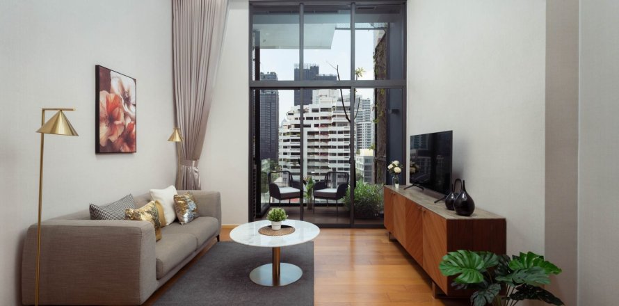 Studio dans le Condo à Watthana, Bangkok, Thaïlande  № 145085