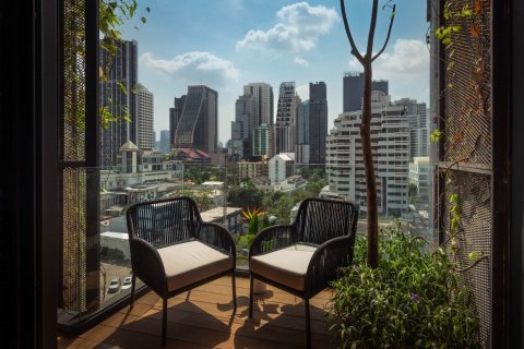 Studio dans le Condo à Watthana, Bangkok, Thaïlande  № 145085 - photo 6