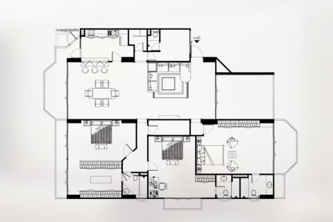 Condo in Bangkok, Thailand, 3 bedrooms  № 161468 - photo 22