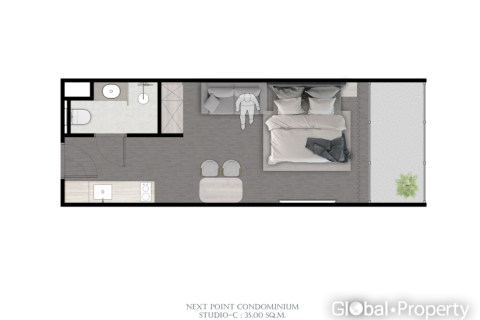 Студия в кондо в Пхукете, Таиланд № 163970 - фото 17