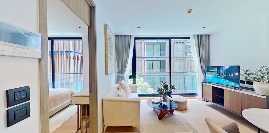 Studio in the Condo in Watthana, Bangkok, Thailand  № 160652