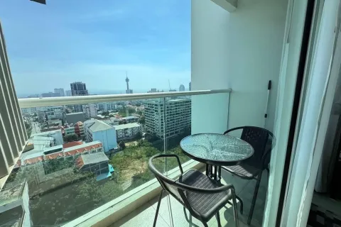 Studio dans le Condo à Pattaya, Thaïlande  № 161566 - photo 14