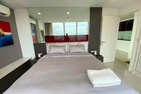 Studio dans le Condo à Pattaya, Thaïlande  № 161566 - photo 9