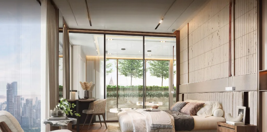 Студия в кондо в Банг Раке, Бангкок, Таиланд № 161570