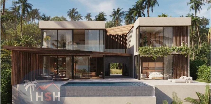 Villa on Chaweng Beach, Ko Samui, Thailand 3 bedrooms № 180024