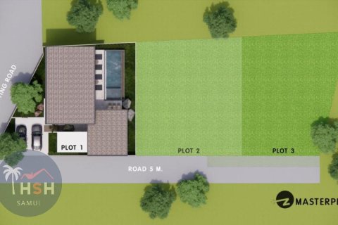 Villa on Chaweng Beach, Ko Samui, Thailand 3 bedrooms № 180020 - photo 12