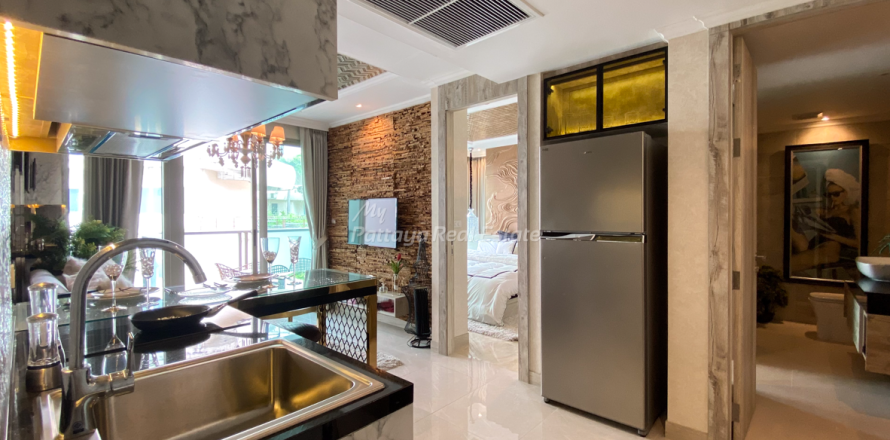Condo à Bang Lamung, Thaïlande, 1 chambre  № 205157