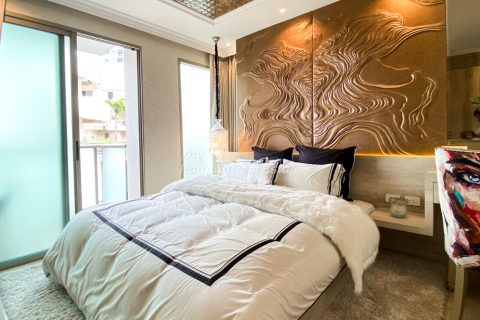Condo à Bang Lamung, Thaïlande, 1 chambre  № 205157 - photo 8