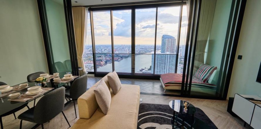 Condo à Bangkok, Thaïlande, 2 chambres  № 158723