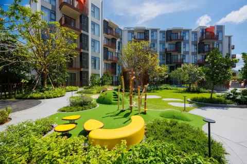 Кондоминиум с 1 спальней в Банг Тао, Таиланд № 153898 - фото 29