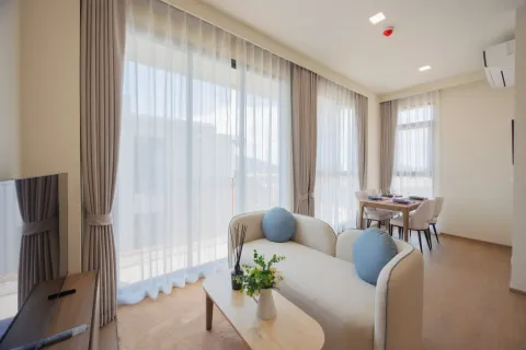 Кондоминиум с 1 спальней в Банг Тао, Таиланд № 153898 - фото 4