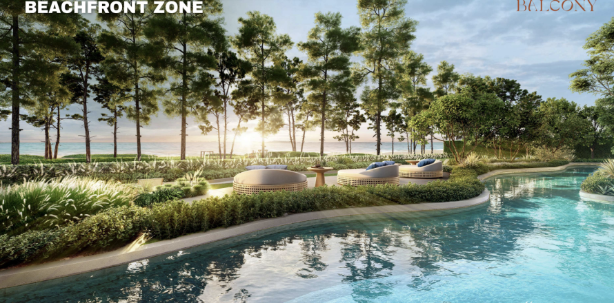 Condo on Nai Yang, Thailand, 2 bedrooms  № 153897