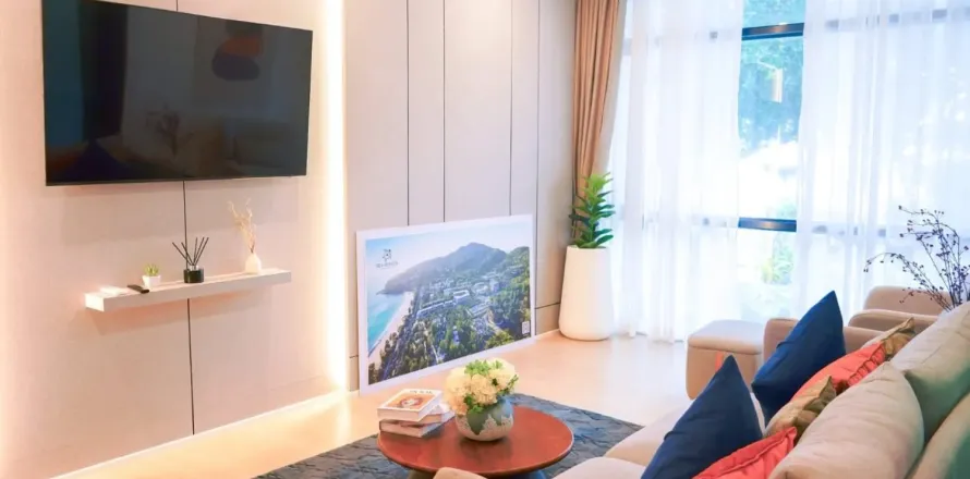 Condo sur Naithon Beach, Thaïlande, 1 chambre  № 153894