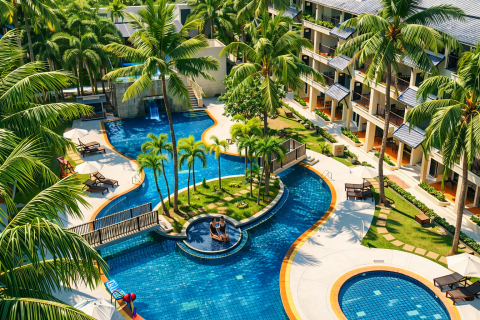 Отель в Кату, Таиланд  № 141336 - фото 6