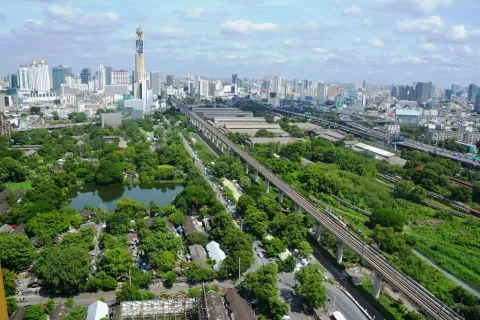 Студия в кондо в Ратчатхеви, Бангкок, Таиланд № 141339 - фото 1