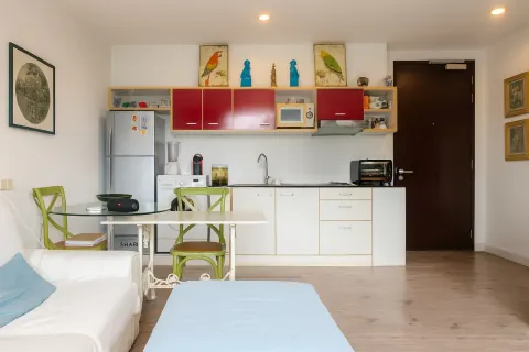 Studio in the Condo in Watthana, Bangkok, Thailand  № 158696 - photo 9