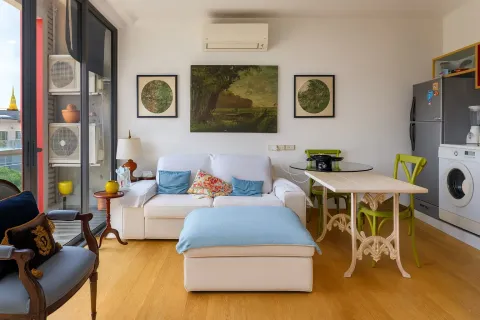 Studio in the Condo in Watthana, Bangkok, Thailand  № 158696 - photo 6