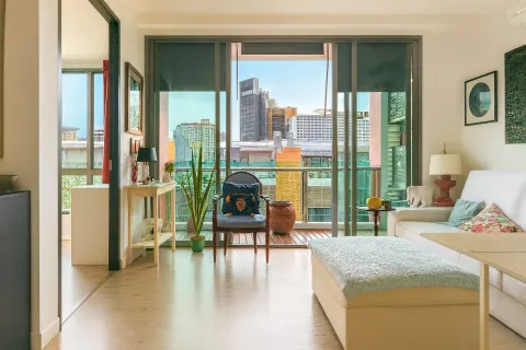 Studio in the Condo in Watthana, Bangkok, Thailand  № 158696 - photo 5