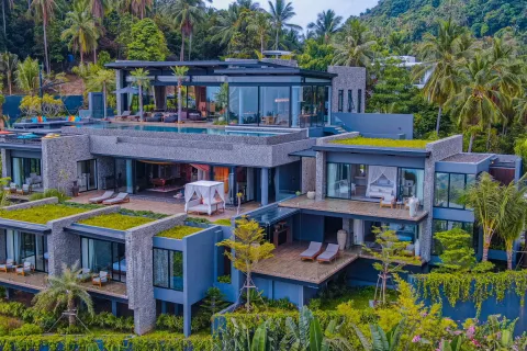 Villa à Ko Samui, Thaïlande 5 chambres № 150306