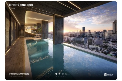 คอนโดมิเนียมในสาทร, กรุงเทพฯ, ประเทศไทย, 2 ห้องนอน № 165207 - รูปถ่าย 27