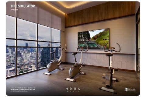 Condo à Bangkok, Thaïlande, 2 chambres  № 165207 - photo 12