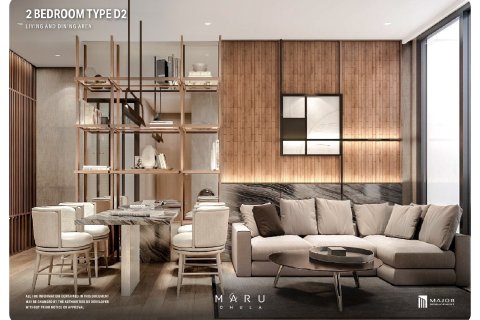 Condo à Bangkok, Thaïlande, 2 chambres  № 165207 - photo 2