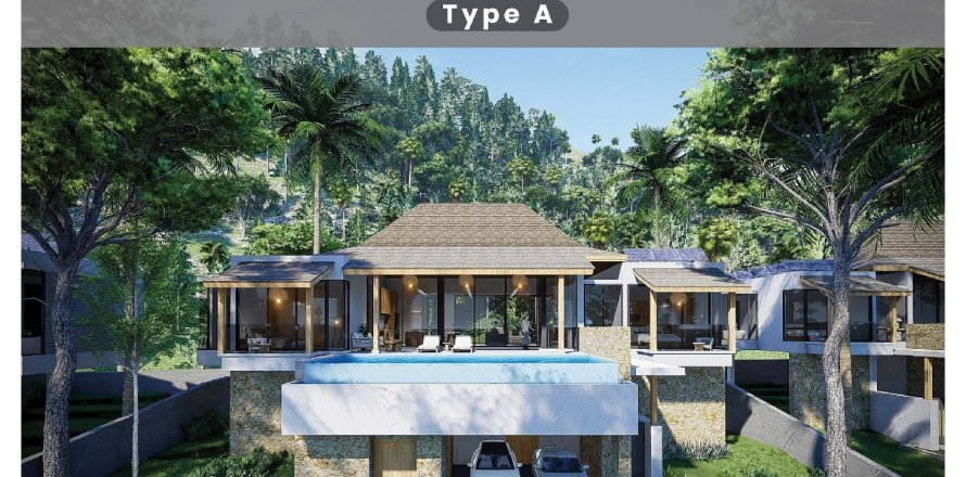 Villa in Ko Samui, Thailand 4 bedrooms № 165204