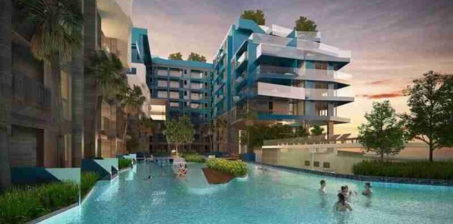 คอนโดมิเนียมในพัทยา, ประเทศไทย, 1 ห้องนอน № 208923