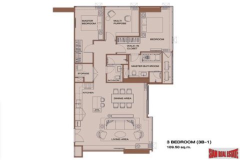 Apartment in Bangkok, Thailand 2 bedrooms № 193668 - photo 5