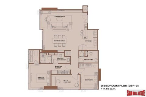 Apartment in Bangkok, Thailand 2 bedrooms № 193668 - photo 4