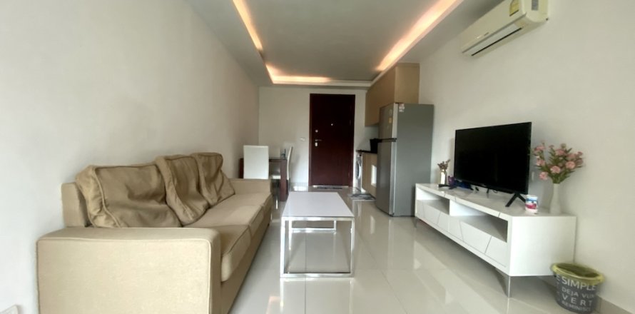 Квартира на Пляж Джомтьен, Паттайя, Таиланд с 1 спальней  № 170419