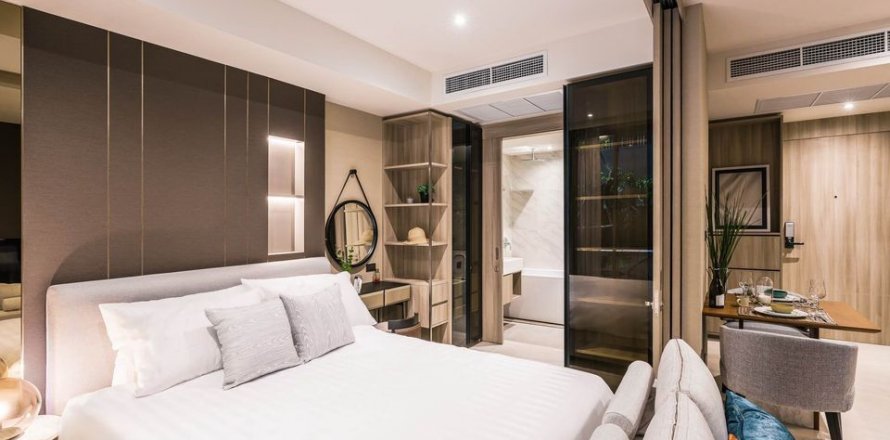 Studio dans le Condo à Watthana, Bangkok, Thaïlande № 139047