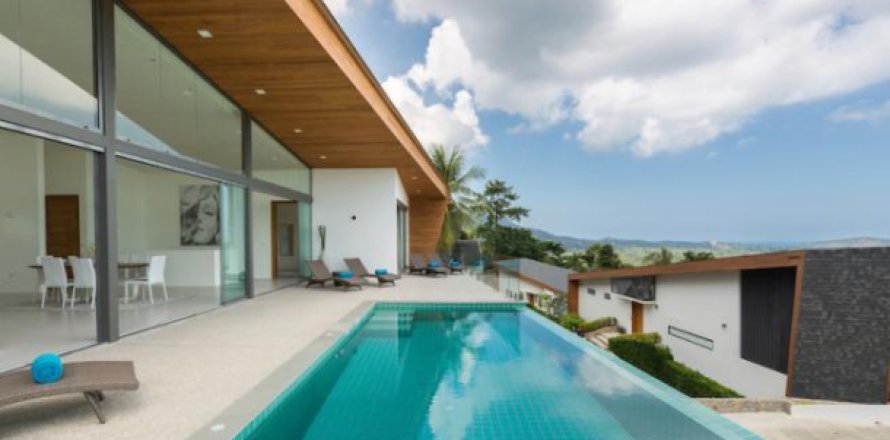 Villa à Ko Samui, Thaïlande 4 chambres № 194400