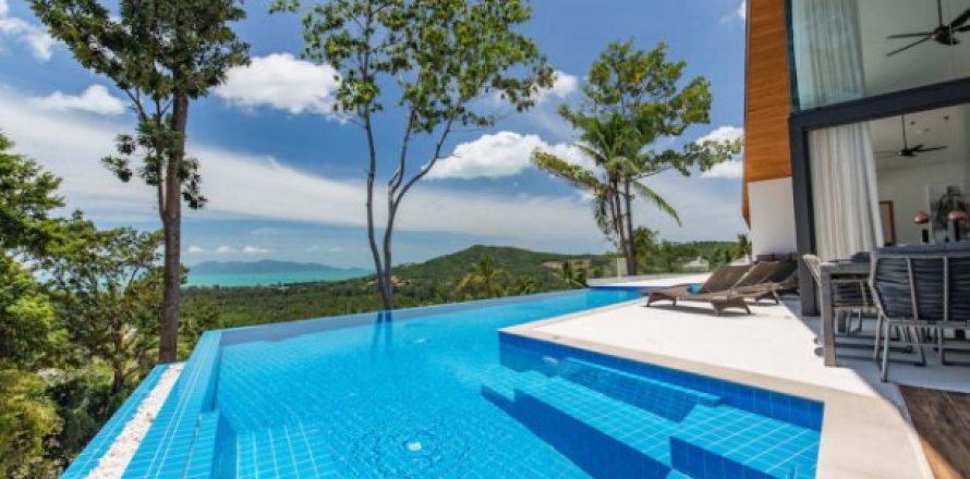 Villa à Ko Samui, Thaïlande 5 chambres № 194404