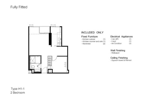 Condo à Bangkok, Thaïlande, 2 chambres № 166326 - photo 10