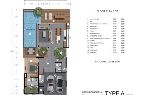 Villa à Bang Tao, Thaïlande 4 chambres № 166322 - photo 19