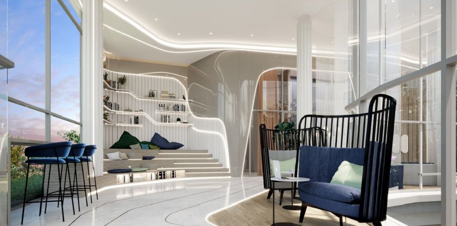 Квартира в So Origin Sukhumvit 105, Бангна, Бангкок, Таиланд с 1 спальней № 134222