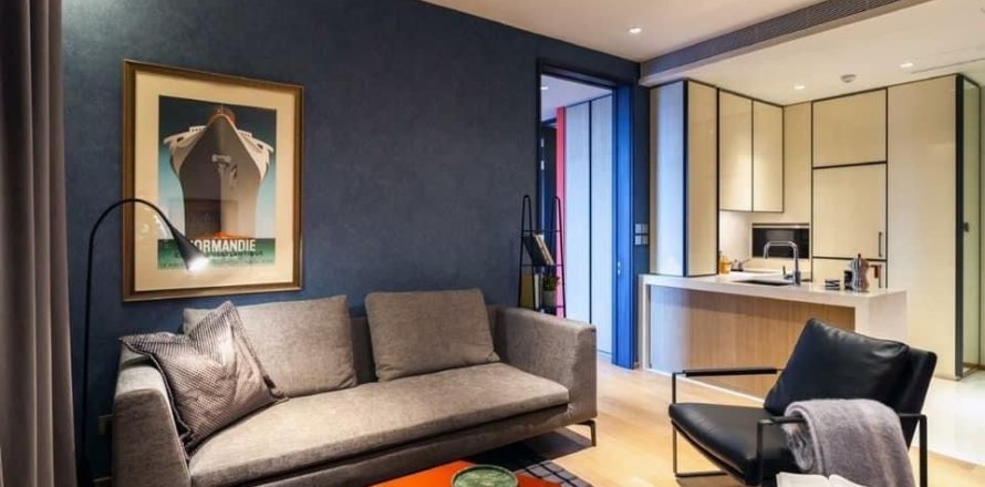 Studio in the Condo in Khlong Toei, Bangkok, Thailand  № 173469