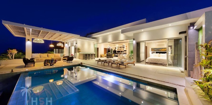 Villa in Ko Samui, Thailand 4 bedrooms № 180174