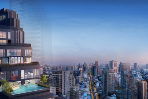 Кондоминиум с 2 спальнями в Ваттхане, Бангкок, Таиланд № 173940