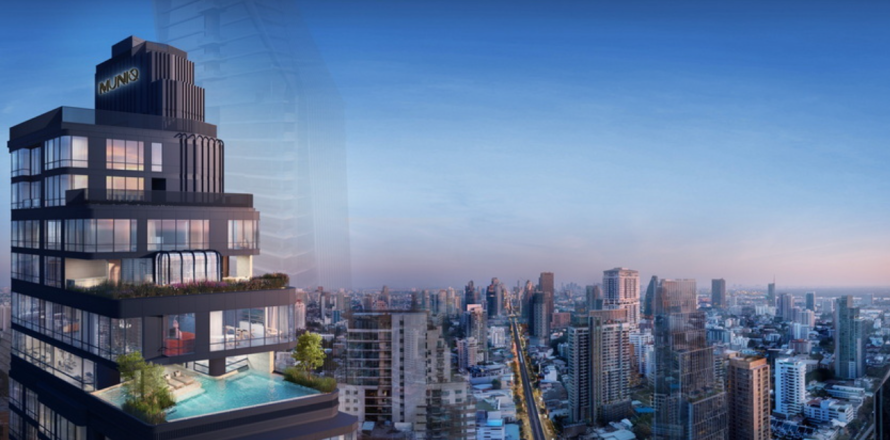 Кондоминиум с 2 спальнями в Ваттхане, Бангкок, Таиланд № 173940