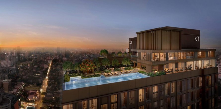 Condo à Bangkok, Thaïlande, 1 chambre  № 173944