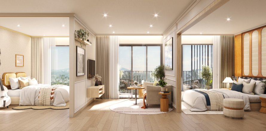 Appartement à Pattaya, Thaïlande 2 chambres № 134178