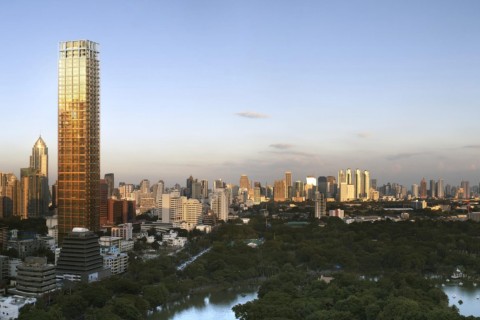 Кондоминиум с 2 спальнями в Патхум Ване, Бангкок, Таиланд № 172556 - фото 1