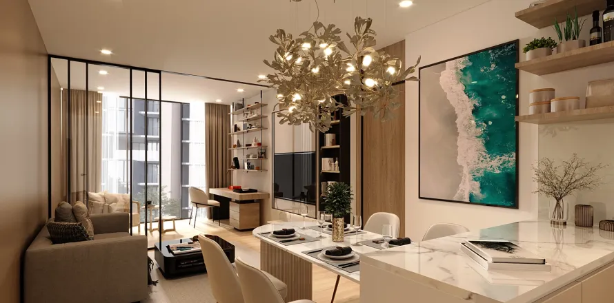 Condo in Phuket, Thailand, 2 bedrooms  № 154454