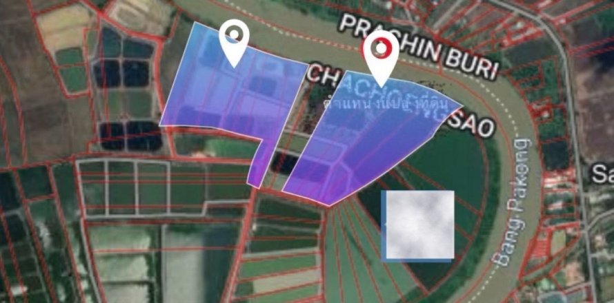 Земельный участок в Банг Нам Приао, Таиланд 81600м2  № 170651
