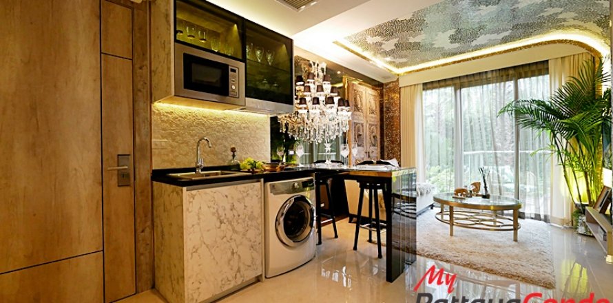 Кондоминиум с 1 спальней в Банг Ламунге, Таиланд № 32194