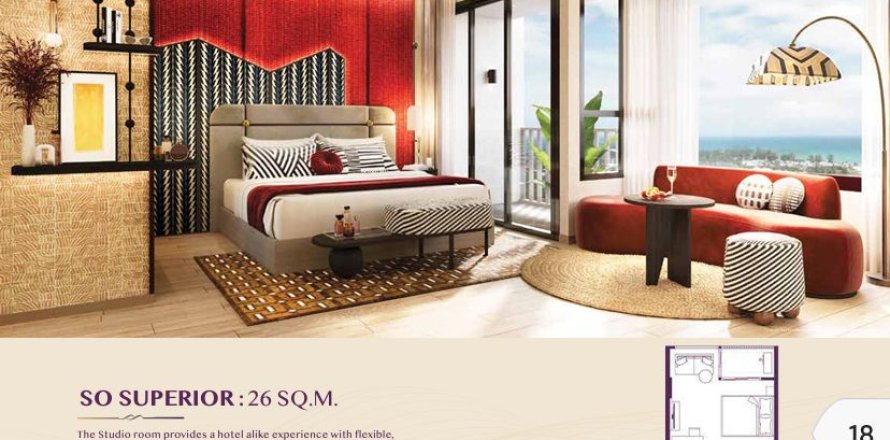 Studio in the Condo in Phuket, Thailand  № 148703